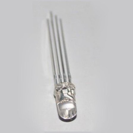 50 st 5mm 4-polig RGB Full Color LED-lampa Gemensam Katod - Transparent