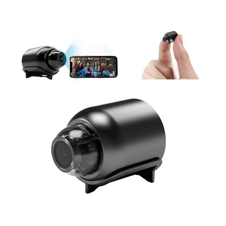 YEMAESRE X5 Mini Wifi Kamera 1080P HD med Mörkerseende Svart