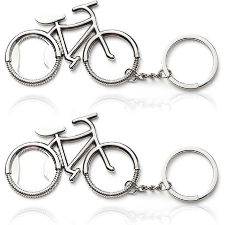 Cykel flaskeåbner nøglering, ølflaskeåbner