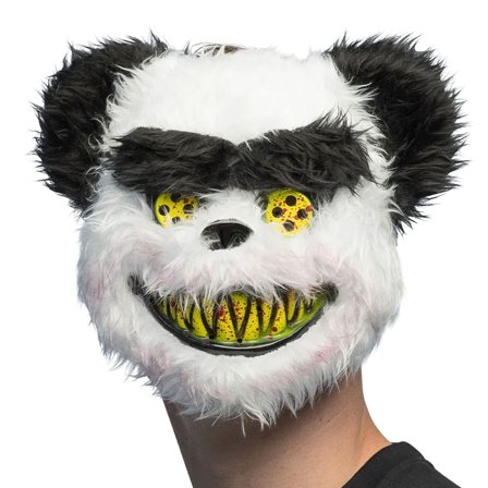 Plysch Mask Läskig Panda
