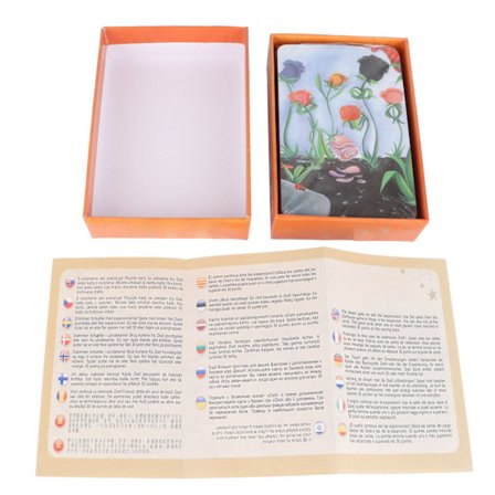 Brettspill i papp, bærbart, stimulerer fantasien, belagt papir, kortleketøy for bordspill