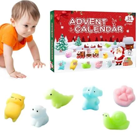 Christmas Blind Box Dyre Pinch Gift Legetøj Sødt overraskelse adventskalender Jule adventskalender Sanselegetøj