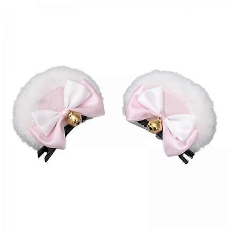 5x 2 Stykker Bjørn Øre Hårklemme Dyre Hårnåler Hårtilbehør Bowkont