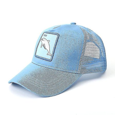 Print Mesh Baseball Cap Trucker Hat