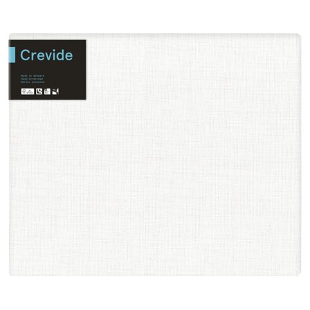 Crevide Lerret Hvit Lin 65x54 (F15)