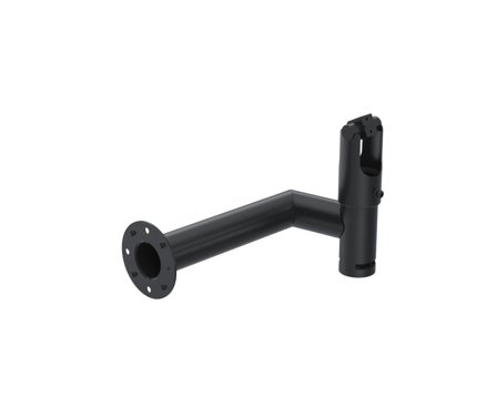 ERGONOMIC SOLUTIONS KIOSK PERIPHERAL ARM - LANDSCAPE (WITH DURATILT) BLACK CPNT