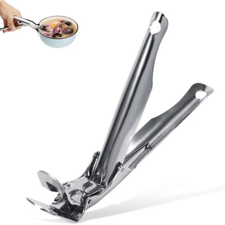 Ångkokartänger, Anti-skållningsskålklämma, Rostfria stålångkokartänger, Köksångkokartänger, Anti-het Anti-halk Skålklämma, Matångkokartänger Anti-