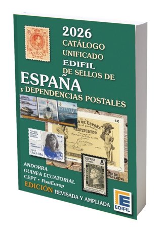 EDIFIL - Spanien og kolonier 2026 - Frimærkekatalog