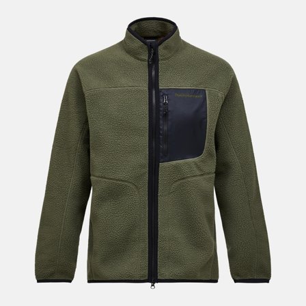 Peak Performance - NatureRush Pile Zip Jacket Herr