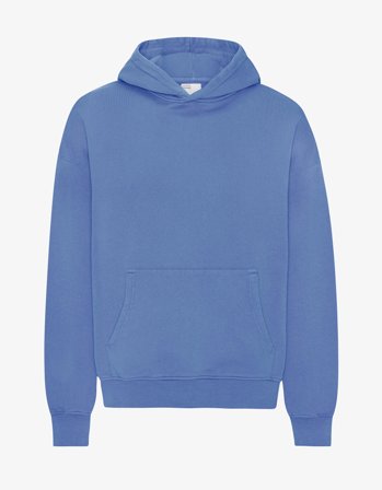 Organic Oversized Hood - Sky Blue - M