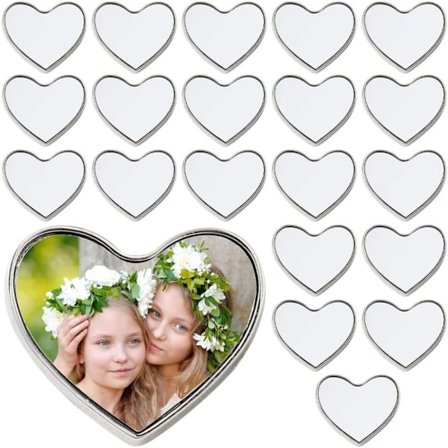 Sublimeringsblanke nåler DIY Knappemerkesett Sublimeringsvarme