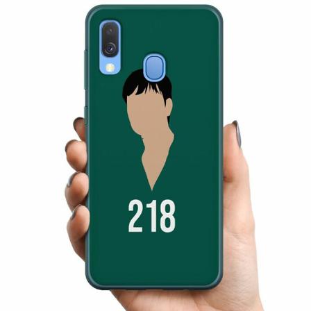 Samsung Galaxy A40 Tpu Mobilskal Squid Game