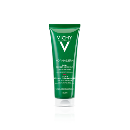 Vichy Normaderm 3 in 1 Esfoliante + Crema Detergente + Maschera