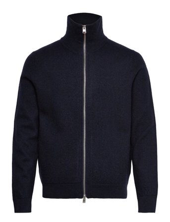 Morris | Cork Knitted Zip Jacket | L