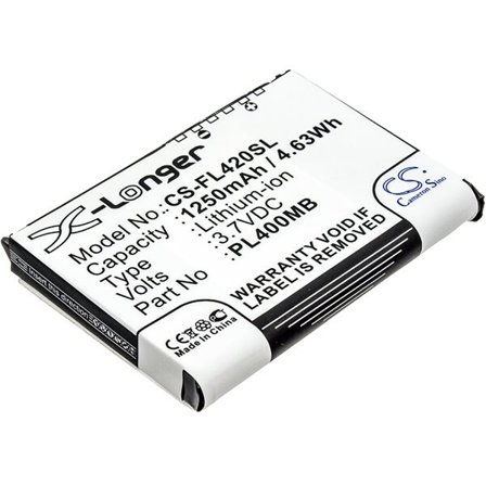 Batteri for Pocket PC, PDA for Pharos PTL535, PTL535x, PZX65 osv.