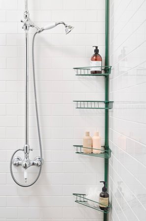 Jotex - Hjørnehylle Grønn - LIS - Kjøp Baderomstilbehør hos Jotex