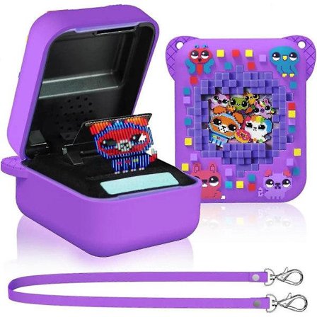 Bitzee-kotelo, yhteensopiva Bitzee Interactive Digital Pet -lemmikin kanssa, Bitzee-tarvikkeet, Bitzee-silikoninen kantokotelo Bitzee Digital Pet -