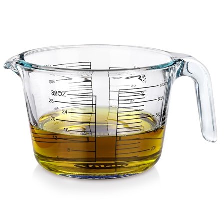 Köksmått i glas 1 l