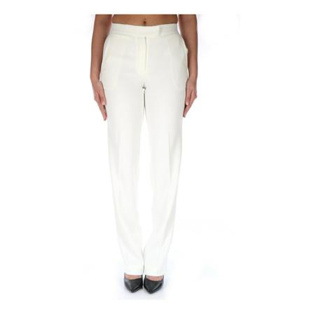Twinset Elegant Broek , Wit , Dames , Maat: M