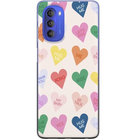 Yhteensopiva Puhelinkuori Motorola Motorola Moto G51 5G Karkkisydämet