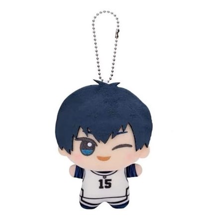 Blues Locks Isagis Yoichis Anime Plysjdukke Søt Plysjleketøy Mykt Dyr Fylt Plysjdukke Leketøy