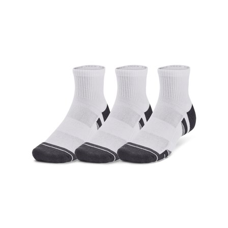 Under Armour Performance Tech 3pk Sokker Hvit