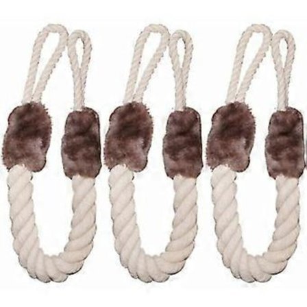 CHBOP Dørstopper Håndtak Sett med 3 Anti-Klem Beskyttelse for Dør Snor Dørsnorer - Anti-Klem Beskyttelse - Ikke Mer Smelling av Døren - Ideell for 