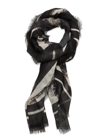 Havina Scarf Accessories Scarves Lightweight Scarves Svart Andiata*Betinget Tilbud