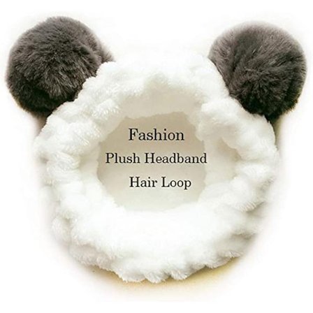 Sminkehodebånd for ansiktsvask, dusj, spa, maske, kvinner, jenter