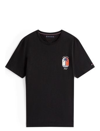 Tommy Hilfiger | Palm Tree Label Tee | M