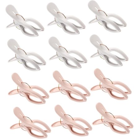 12 stk store klemmer for tørking av dyne Queen-teppe bildehenger tunge dyne strandartikler dyne tørkeklemme håndklær