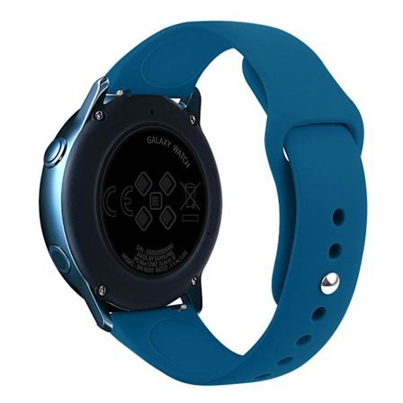 Samsung Galaxy Watch Active (20mm) slitstarkt klockarmband - Mörkblå
