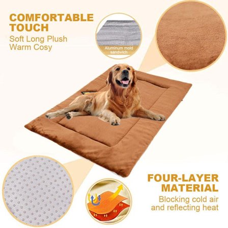 Myk sammenleggbar katteseng Anti-skli vaskbare sovesenger