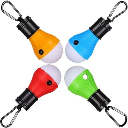 Leirintälyhty, 4 kpl Kannettavia Led-Lamppuja, Led-Leirintälamppu Lyhty Paristoilla Toimivat Leirintälamput, 3 Tilaa Vedenkestävä Hätävalaistus 