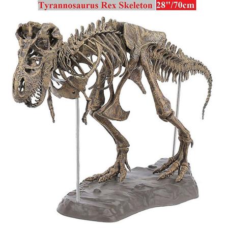 Tyrannosaurus Rex Skjelett Dinosaur Dyresamler Dekor Modell Leketøy