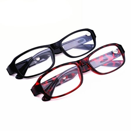 Lesebriller +4.5 +5.0 +5.5 +6.0 Dioptrier Optiske Linser Briller Nye Svarte Black Black 600