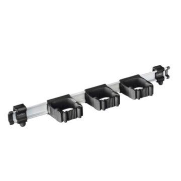 Skena Toolflex ONE 54cm med 3st hållare Svart*