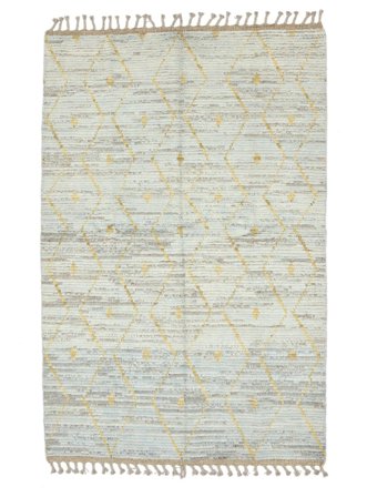 Annodato A Mano Berber Style Tappeto 130X197 Di Lana Piccolo