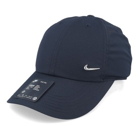 Nike - Svart unconstructed Keps - Kids Dri-fit Club Black Dad Cap @ Hatstore