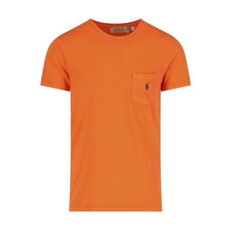 Polo Ralph Lauren T-Shirts Orange, Herre, Størrelse: 2XL