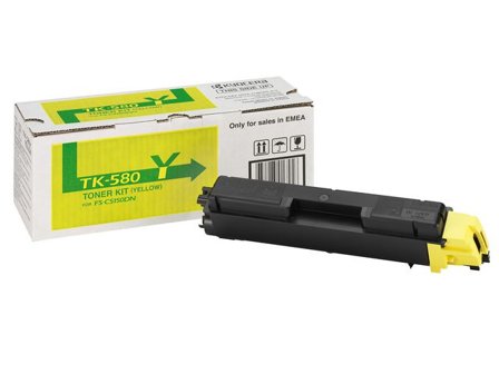KYOCERA Toner, 580Y, gul, 1T02KTANL0 - Lyreco - Toner och bläck - Tonerkassetter - Toner Kyocera
