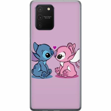 Samsung Galaxy S10 Lite Genomskinligt Skal Lilo And Stitch