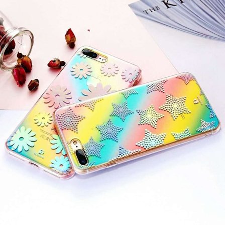 2ST Skal till iPhone 8 Plus och iPhone 7 Plus Floveme Lyxig