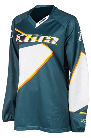 Maglia Cross Donna Klim XC Lite Shattered Petrol 2XL