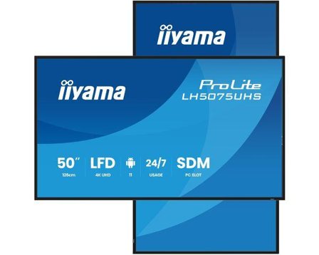 iiyama 50" 3840x2160. UHD VA panel.