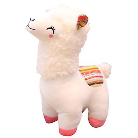 Pehmolelu söpö hymyilevä alpakka lasten syntymäpäivälahja