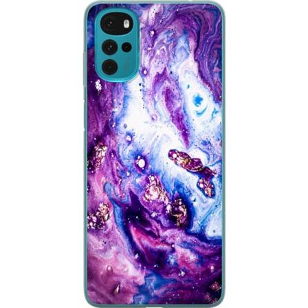Motorola Moto G22 Skal / Mobilskal - Galaxy Marble