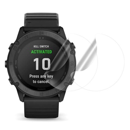 2Pcs Garmin Tactix Delta Sapphire Edition clear screen protector