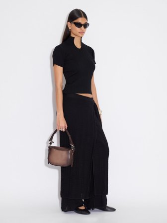 Holzweiler - Bud Mini Leather Bag - Dk. Brown - Womens - One size