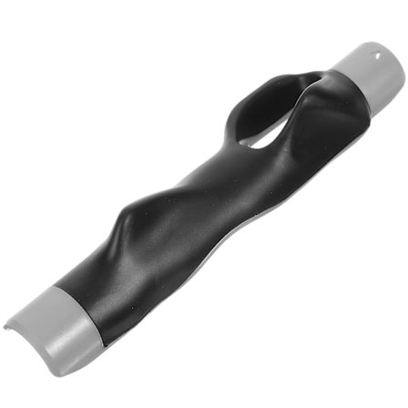 Golf træningshjælpemiddel putting træner golf sigte træningssæt sigte træner (15.3X4cm, sort)